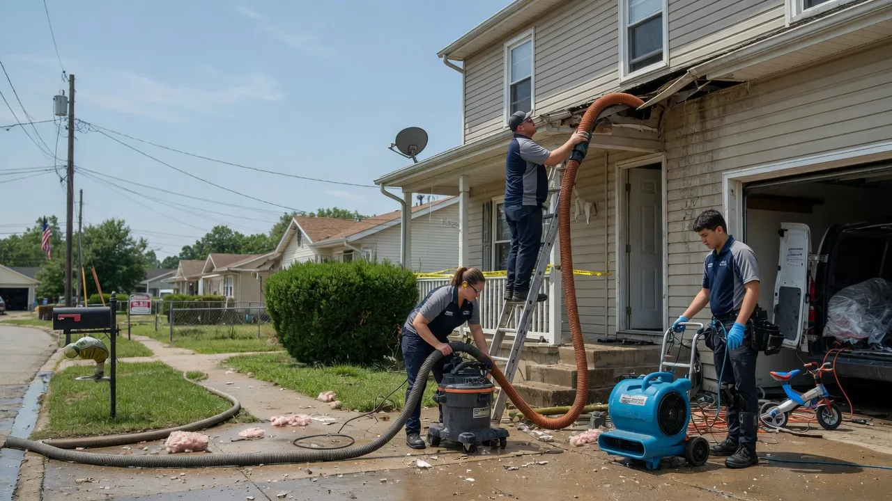 Water Damage Restoration in Rushville, OH near me